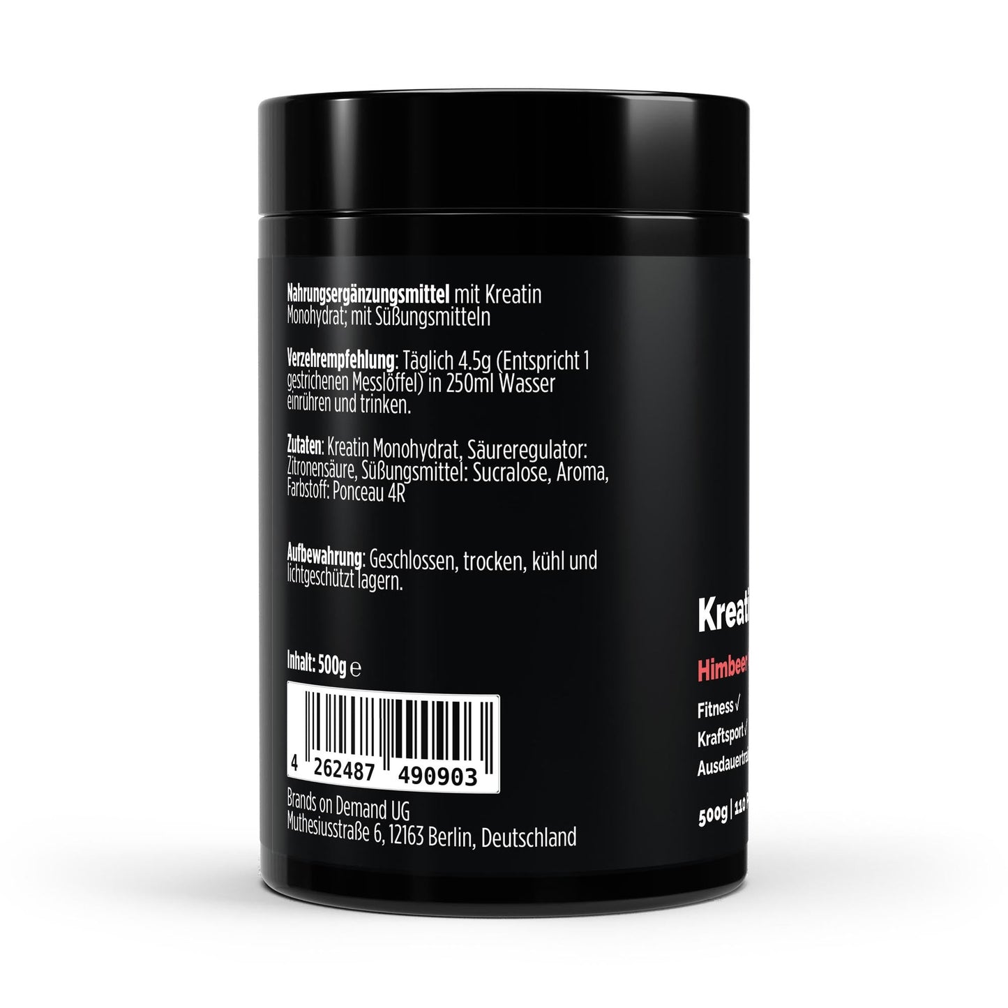 Creatine Monohydrate Raspberry - 500g