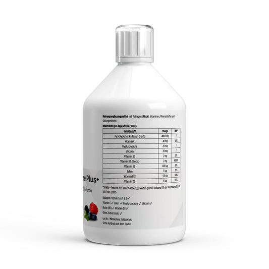 Collagen Marine Plus+ (1500 DA) - 50 Shots - Wild Berry - 500ml