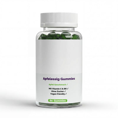 Apple Cider Vinegar + C + B6 + Chromium Gummies - 60 pcs