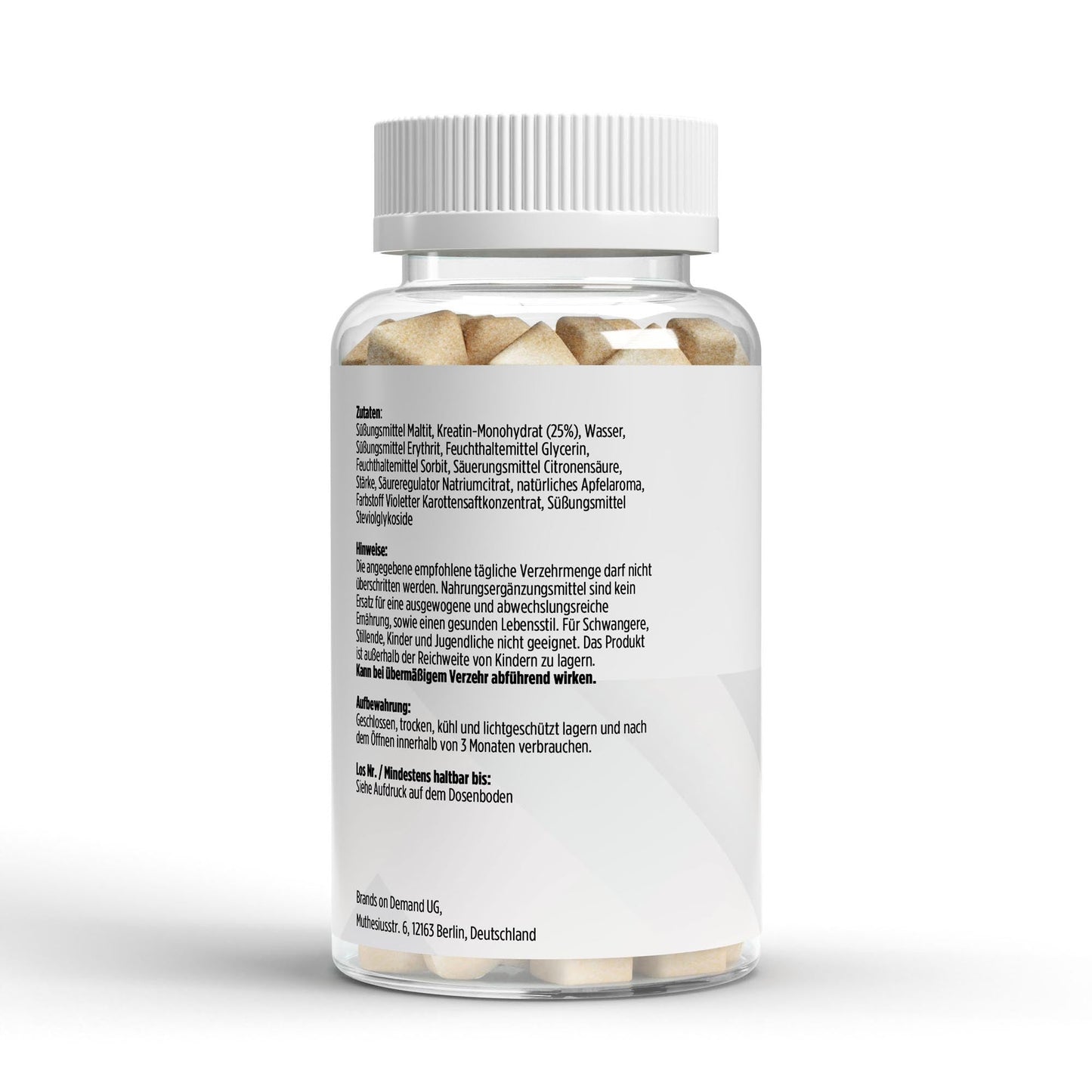 Creatine Gummies – Apple Flavor | 90 Gummies