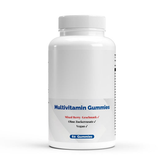 Premium Multivitamin + Mineral Gummies - Complete Daily Nutrition - 60 pcs