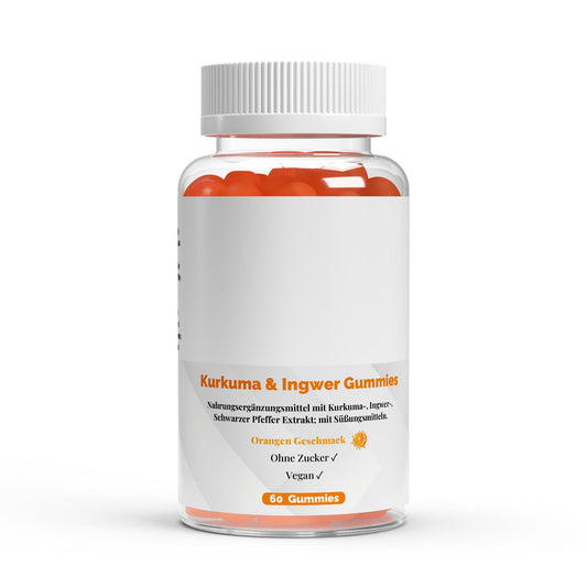 Turmeric + Ginger + Black Pepper Gummies - 60 pcs.