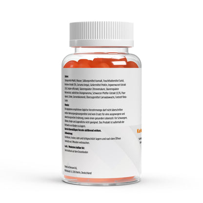 Turmeric + Ginger + Black Pepper Gummies - 60 pcs.