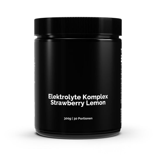 Electrolyte Complex Powder – Strawberry Lemon Flavour | High-Strength Hydration with Celtic Sea Salt & Magnesium | 300g (30 Servings)