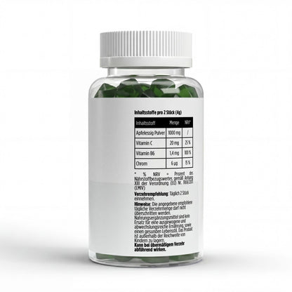 Apple Cider Vinegar + C + B6 + Chromium Gummies - 60 pcs