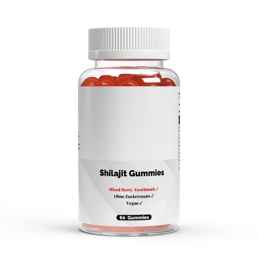 Premium Shilajit Gummies 1000mg - Energy & Vitality with Vitamin C, B6, B12