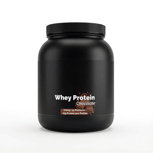 Whey Protein Concentrate Chocolate – 23g Protein per Serving (1000g)